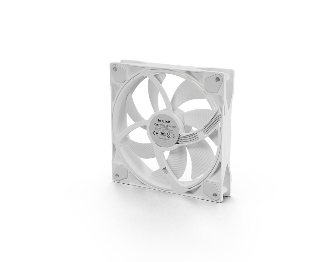 LIGHT WINGS | 140mm PWM Reverse White silent essential Fans from